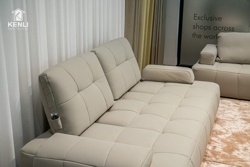 SOFA DA THẬT FANTASIA FE27 16 SOFA DA THẬT FANTASIA FE275