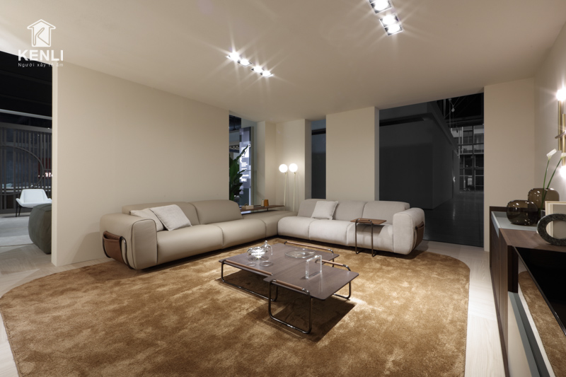 SOFA DA THẬT 386E – OYSTER3