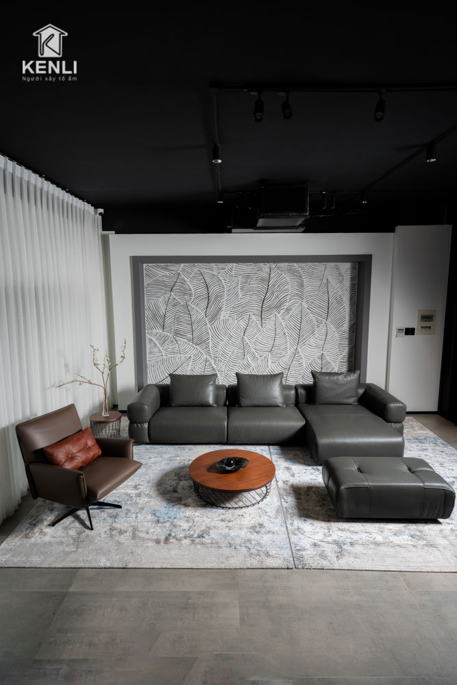 SOFA DA THẬT ARTIS 40804