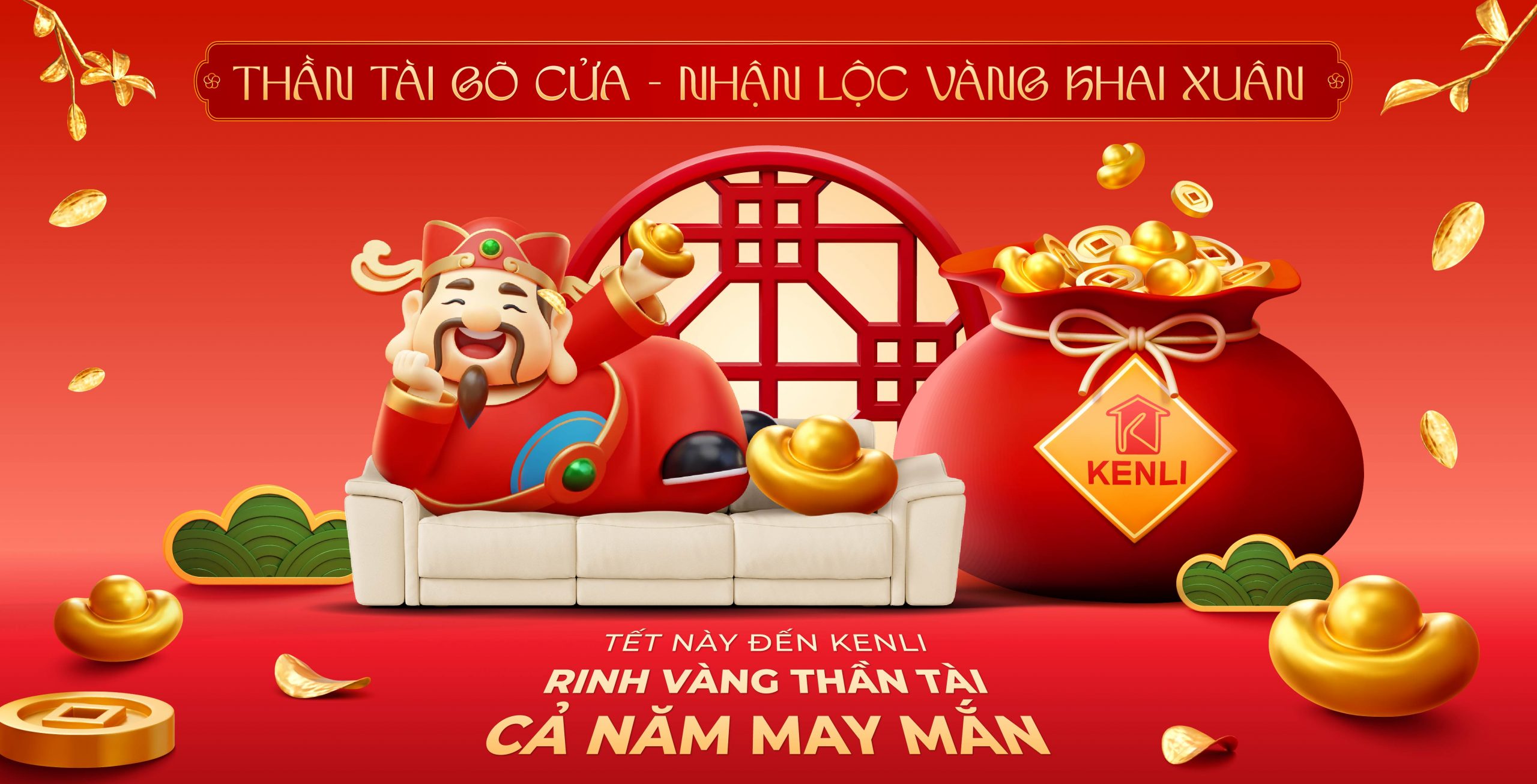 Thần Tài Gõ Cửa – Nhận Lộc Vàng Khai Xuân Cùng mb663