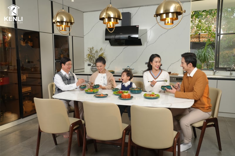 bộ bàn ăn 8 ghế nhập khẩu app mb66