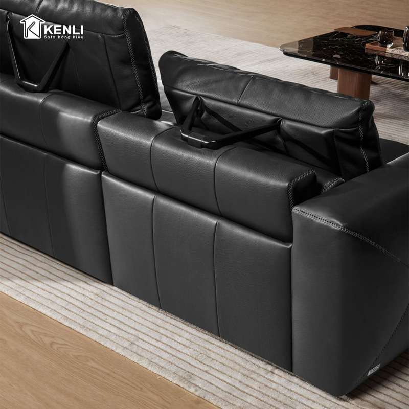 SOFA DA THẬT OSSIDIANA FE528
