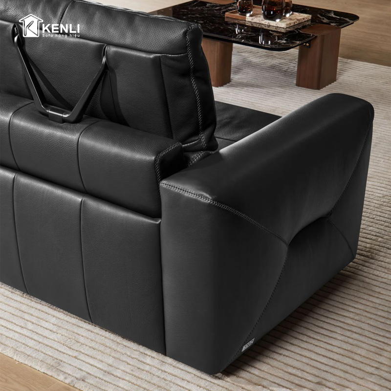 SOFA DA THẬT OSSIDIANA FE522